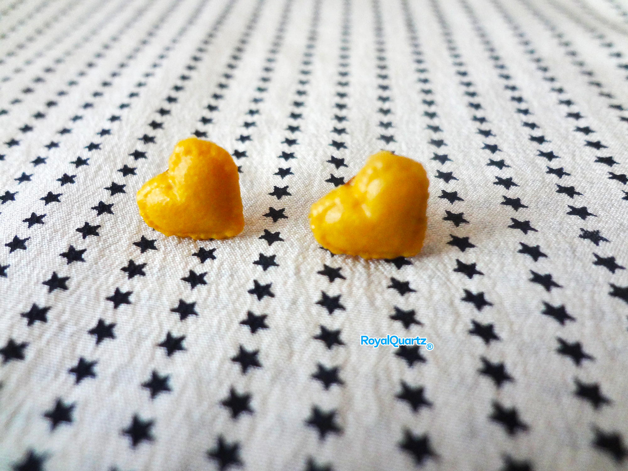 Yellow Mini Macaroon & Chocolate Bar Earrings